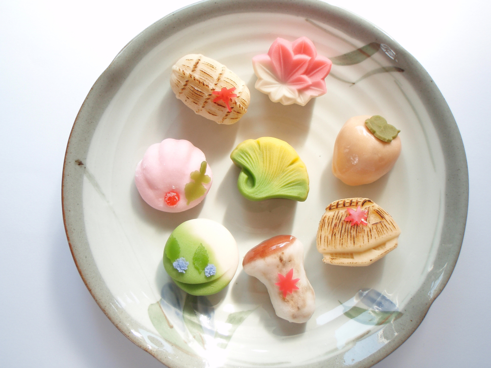 Pâtisseries traditionnelles japonaises