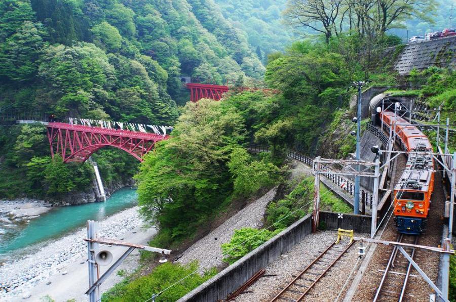 La vallée de Kurobe (Toyama)