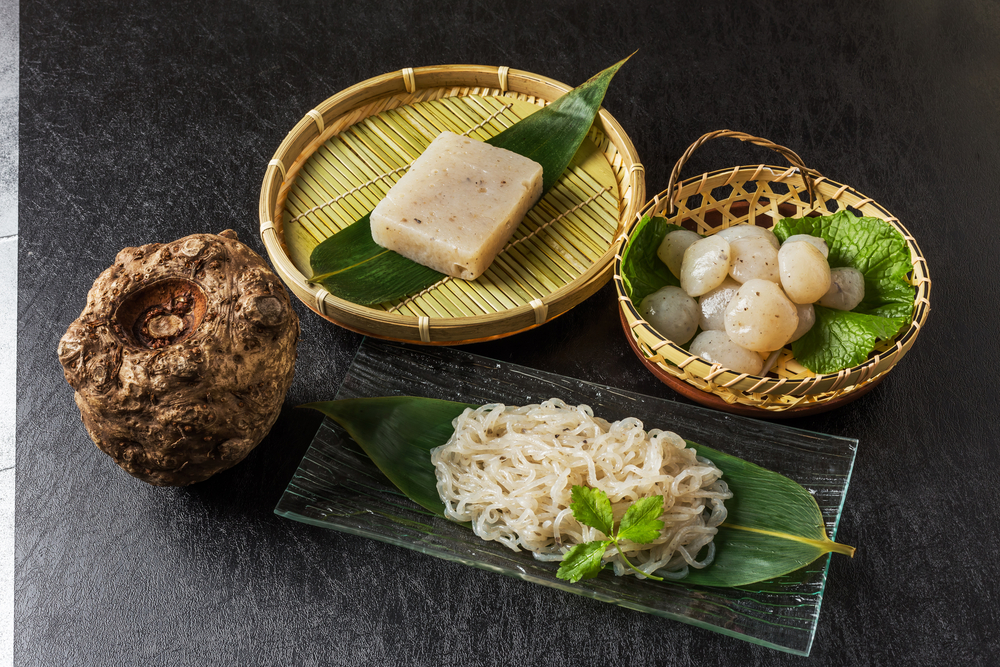 Konjac and various ways to cook it