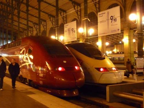 パリの北駅からドイツ・ケルンへ 3時間の旅
