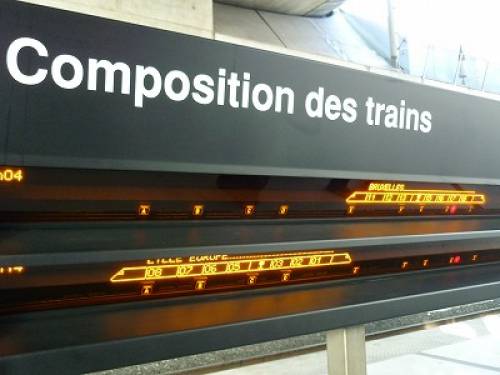 TGVの乗り方 シャルルドゴール駅