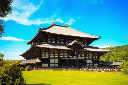 Nara - Le temple Tôdai-ji