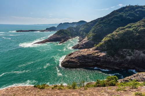 Le littoral spectaculaire de Hyuga (Kyushu)