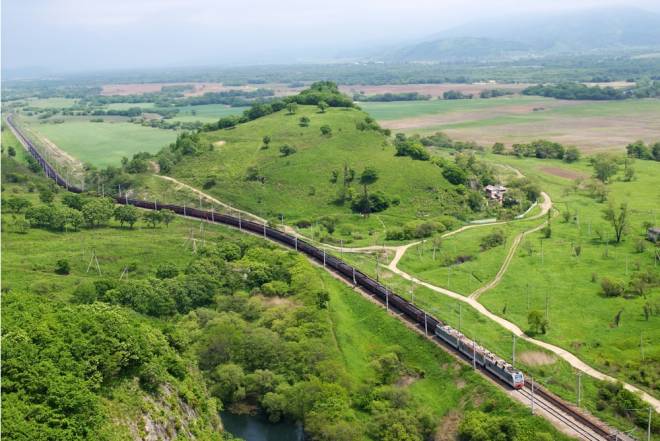 大陸を横断するシベリア鉄道の旅